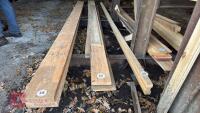 3 X 5.4M PLANKS OF SOFTWOOD TIMBER
