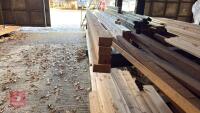 4 X 4.8M TIMBER RAILS - 6