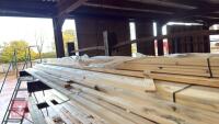 70 X 3.9M LENGTHS OF REDWOOD BATTEN - 5