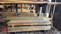 25 X 2.4M X 9CM X 9CM TIMBER LENGTHS - 8