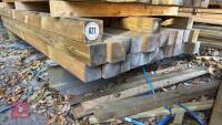 26 X 2.4M X 9CM X 9CM TIMBER LENGTHS