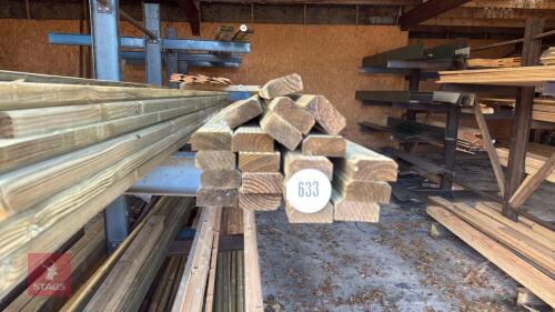 20 X 3.6M LENGTHS OF FENCE CAPPING