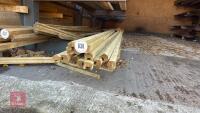 14 X 3.6M LEGTHS OF FENCE CAPPING - 2