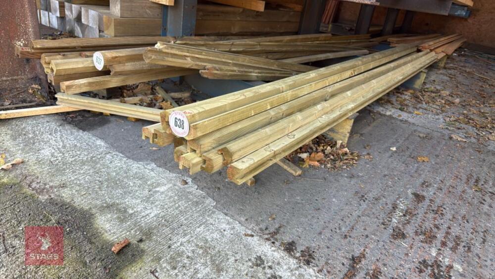 14 X 3.6M LEGTHS OF FENCE CAPPING