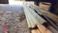 14 X 3.6M LEGTHS OF FENCE CAPPING - 8