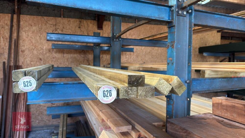 6 X 3M X 65MM X 45MM TIMBER LENGTHS