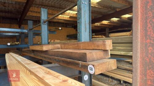 4 IROKO HARDWOOD PLANKS