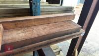 4 IROKO HARDWOOD PLANKS - 2