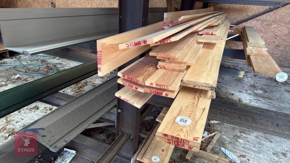 45 MIXED LENGTHS OF PLANKS