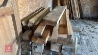 STACK OF VARYING PLANKS & POSTS - 2