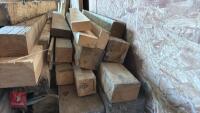 STACK OF VARYING PLANKS & POSTS - 4