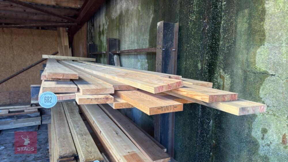 20 MIXED REDWOOD TIMBER LENGTHS