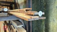 13 MIXED REDWOOD TIMBER PLANKS - 3