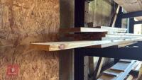13 MIXED REDWOOD TIMBER PLANKS - 5