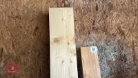 2 LARGE TIMBER BEAMS/BEARERS - 2