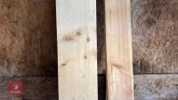 2 LARGE TIMBER BEAMS/BEARERS - 3
