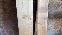 2 LARGE TIMBER BEAMS/BEARERS - 4