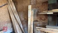 2 LARGE TIMBER BEAMS/BEARERS - 10