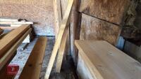 2 LARGE TIMBER BEAMS/BEARERS - 11