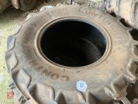 SET FRONT AND REAR TRACTOR TYRES - 2