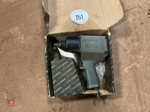 US PRO 1/2'' TWIN HAMMER AIR SOCKET GUN