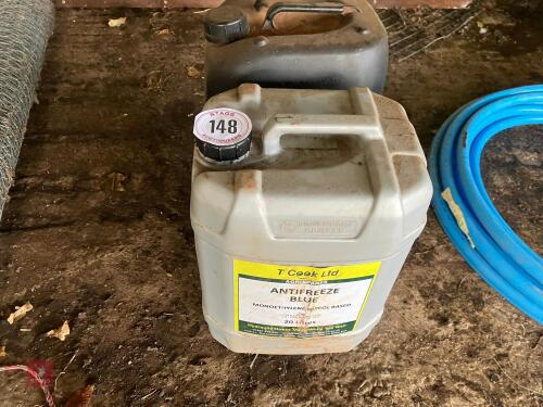 2 TUBS OF COOLANT AND ANTIFREEZE