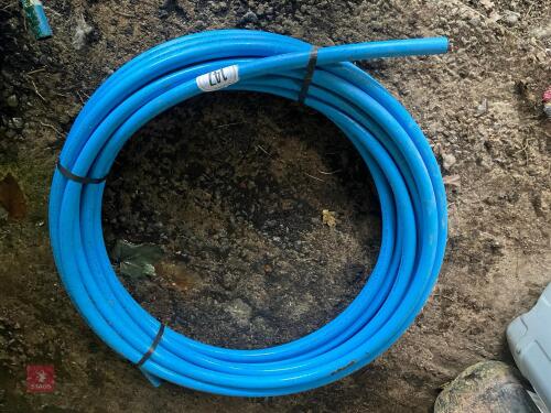 25 METRES OF 25MM BLUE ALCATHENE PIPE
