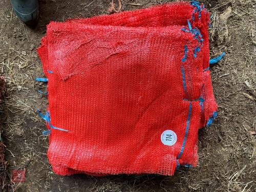 500 12 1/2 KG VEGETABLE/LOG NETS