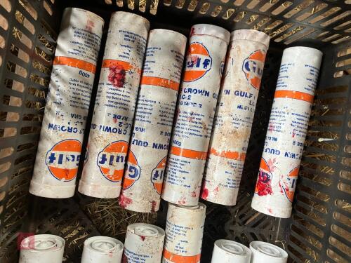 12 TUBES GULF CROWN GREASE