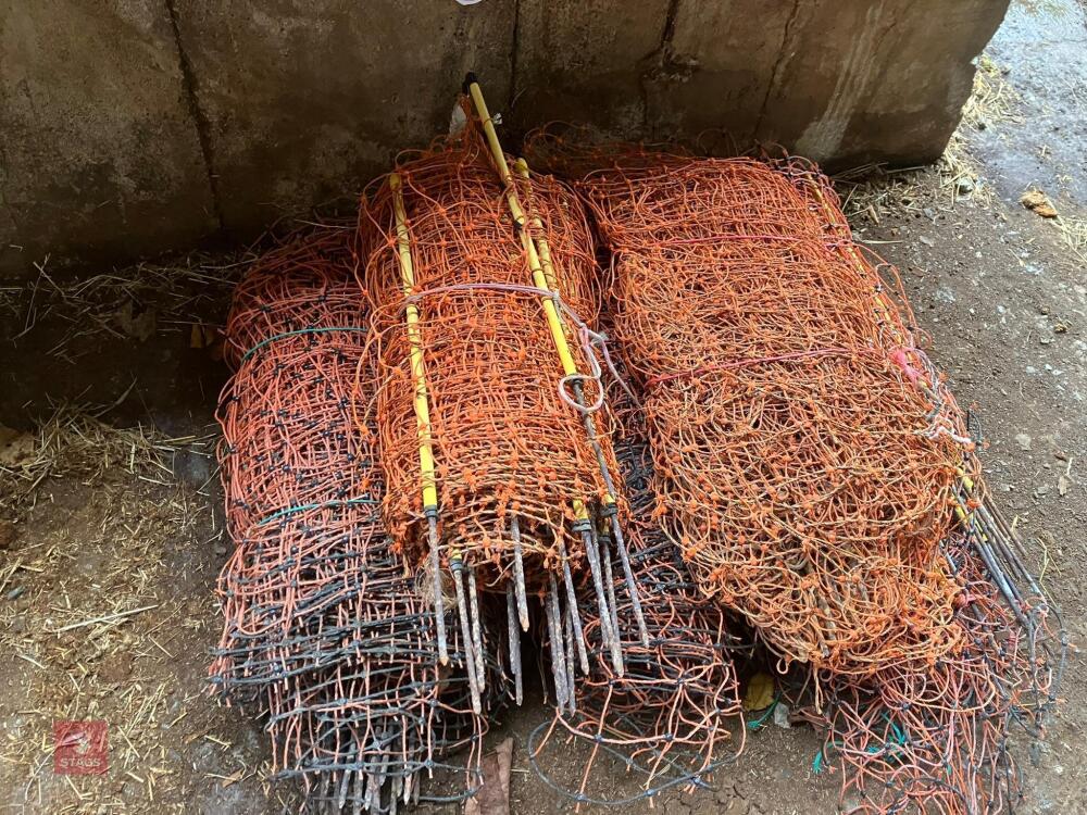5 ROLLS OF USED 'RABBIT' FLEXINET