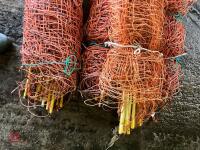 4 ROLLS OF USED 'SHEEP' FLEXINET - 2