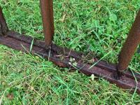 2 X 16' METAL CATTLE FEED BARRIERS - 4