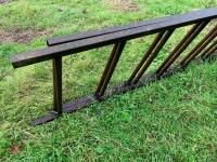 2 X 16' METAL CATTLE FEED BARRIERS - 5