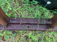 2 X 16' METAL CATTLE FEED BARRIERS - 6