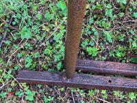 2 X 16' METAL CATTLE FEED BARRIERS - 8