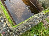 CONCRETE 4' SINGLE WATER TROUGH - 7