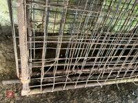 15' WALL MOUNTED HAY RACK PANELS - 5