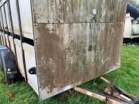 IFOR WILLIAMS TWIN AXLE LIVESTOCK TRAILER - 25