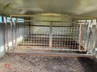 IFOR WILLIAMS TWIN AXLE LIVESTOCK TRAILER - 26