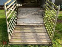 IFOR WILLIAMS TWIN AXLE LIVESTOCK TRAILER - 36