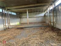 IFOR WILLIAMS TWIN AXLE LIVESTOCK TRAILER - 37