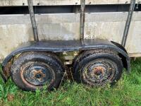 IFOR WILLIAMS TWIN AXLE LIVESTOCK TRAILER - 39