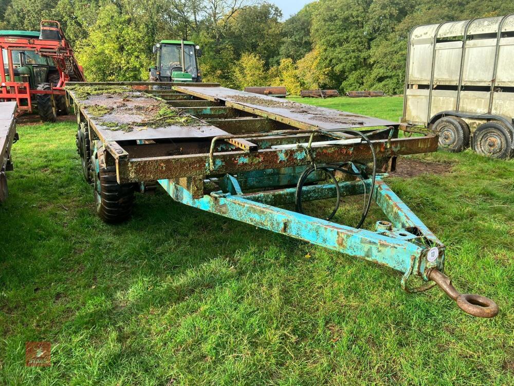 15'6'' TWIN AXLE TRANSPORT TRAILER