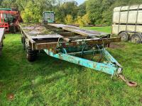 15'6'' TWIN AXLE TRANSPORT TRAILER