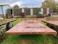 14' 6'' SINGLE AXLE BALE TRAILER - 6