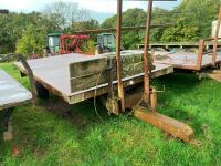 16' SINGLE AXLE BALE TRAILER