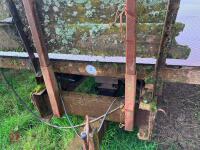 16' SINGLE AXLE BALE TRAILER - 21