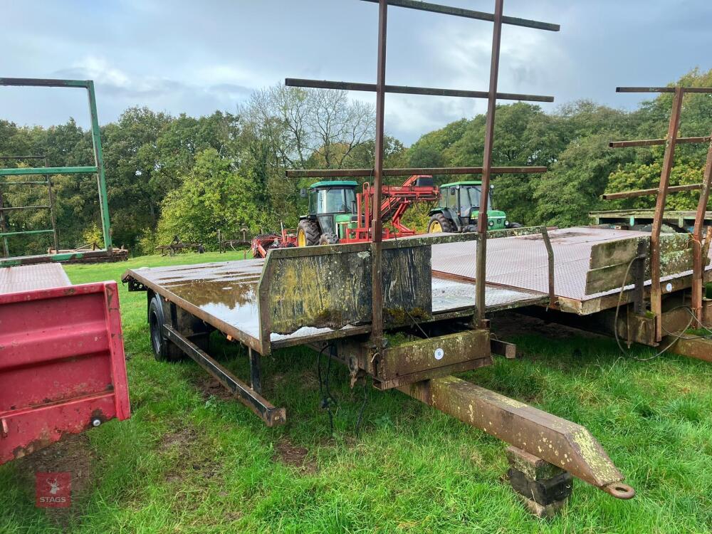 19' TWIN WHEEL AXLE TRAILER