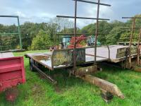 19' TWIN WHEEL AXLE TRAILER