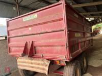 MARSHALL 8 TON TWIN AXLE GRAIN TRAILER - 2